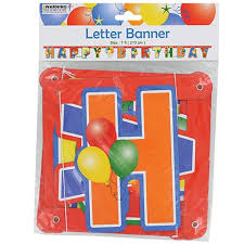 happy birthday banner a party n a box