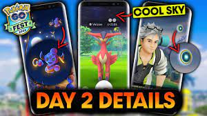 GO FEST DAY 2 DETAILS in POKEMON GO | SPECIAL & TIMED RESEARCH, HOOPA ON  LOCK SCREEN & RING IN SKY? - YouTube