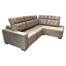 sofá canto com chaise 5 lugares 270 cm
