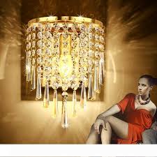 2020 Led Chandeliers Wall Lamps Home Crystal Wall Sconce Lamp Pendant Light Fixture Lighting Chandelier Led Bed From Misan121314 56 38 Dhgate Com
