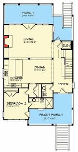 Raised Beach House Floor Plan Combines