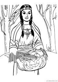 Get this free thanksgiving coloring page and many more from primarygames. Native American Girl Coloring Pages Coloring4free Coloring4free Com