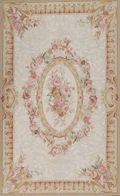 hand woven wool french aubusson rug