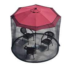outdoor 9 foot patio umbrella mosquito