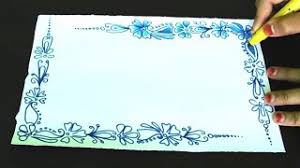 Chart Paper Border Design Ideas Best Picture Of Chart
