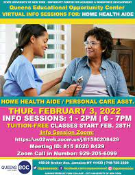 virtual info sessions for home health