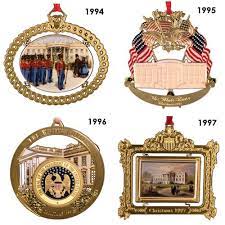 Johnson requested that robert h. 1994 1997 White House Series Ornaments Historical Keepsakes