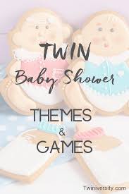 twin baby shower themes games and fun