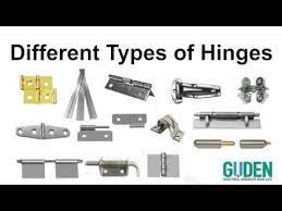 diffe types of hinges choosing
