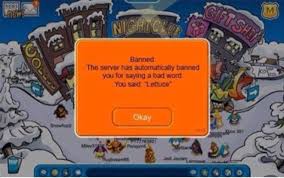 The **** do you want me to type? Lettuce Bannedfromclubpenguin