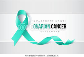 Ovarian cancer does have symptoms, but they are often very subtle and easily mistaken for other, more common problems. Ribbon Symbol Banner With Ovarian Cancer Awareness Realistic Ribbon Design Template For Websites Magazines Canstock