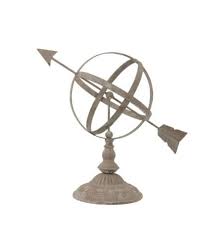 Metal Vintage Armillary Sphere Sundial