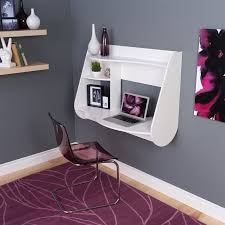 A floating desk is a smartly modified desk that you can mount on your wall. Prepac Kurv Floating Desk In White Wehw 0901 1