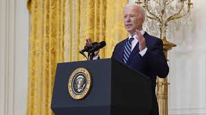 Biden is the first president in decades to go more than two months after inauguration without holding a formal question and answer session with reporters. Akwswvdyejjpzm