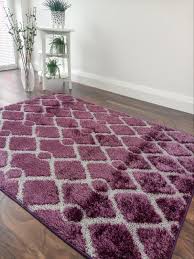 washable savi rug purple grey sparkle