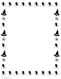Halloween Page Borders Cliparts Co