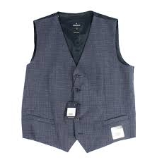 Details About Daniel Hechter New Blue Mens Size 42 Five Button Two Pocket Vest 75 692