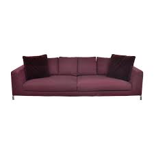 b b italia ray two cushion sofa