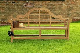 Lutyens Teak Garden Bench 4 Seater 1 8m