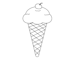 Ice cream cone coloring page. Ice Cream Coloring Pages 100 Images Free Printable