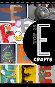 top 25 letter e crafts for preers