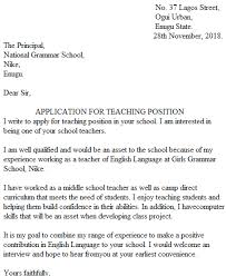 These various teacher application letters' selections include individuals focusing on elementary education, special education, substitute teaching, and three examples of a conclusion found in sample application letters for teacher postings. Teaching Job Application Letter With Examples Nigeria Resource Hub