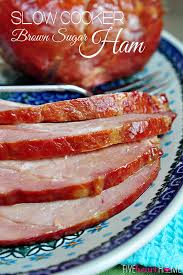If using only a 3lb ham should i cut the cook time in half? Best Crock Pot Ham Slow Cooker Brown Sugar Ham Fivehearthome