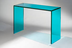 Colorburst Acrylic Console Table