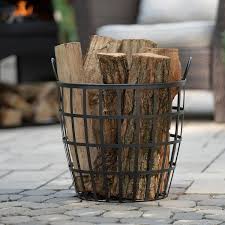 Steel Firewood Log Basket