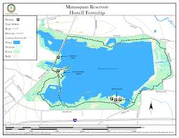 Manasquan Reservoir Hiking Trail Guide And Map New Jersey