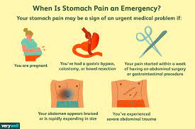 how do i know if my stomach pain is