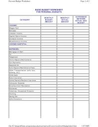 Budget Worksheet Excel Template Photos High Spreadsheet Monthly And