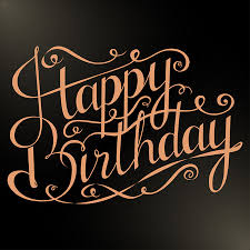 Inscription De Joyeux Anniversaire. Carte De Voeux Avec Calligraphie.  Conception Dessinée à La Main. Clip Art Libres De Droits , Vecteurs Et  Illustration. Image 72766584.