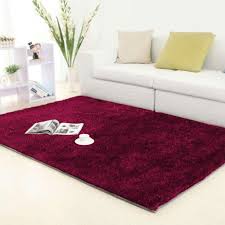 large plush fluffy gy rug