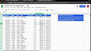 pivot tables in google spreadsheets