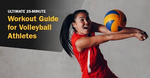 workout guide for volleyball athletes
