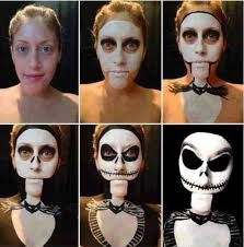 scary halloween makeup for men with