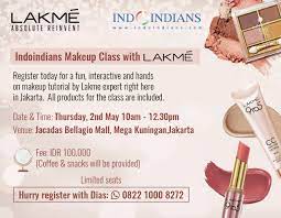 indoindians makeup work with lakme