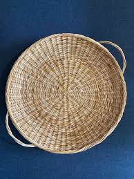 African Extra Large Wicker Wall Basket