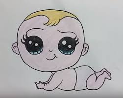 You will spend many fascinating hours, comprehending step by step the basics of drawing and then you can realize all your creative fantasies. How To Draw A Cartoon Baby Cute And Easy Step By Step For Kids