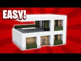 The house is perched on top of a beach with. Minecraft How To Build A Small Modern House Tutorial 11 Youtube Minecraft Modern Minecraft House Tutorials Easy Minecraft Houses
