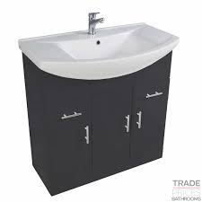 How much a bathroom vanity should cost. Saturn Bathroom Vanity Unit Inc Basin 850mm Tradeprices Com