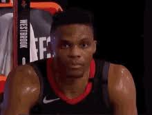 That's pretty interesting, i didn't know that.' russell westbrook recreated his own meme when a reporter told him he leads the nba . Russell Westbrook Gifs Tenor
