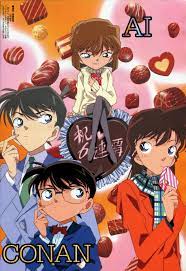Detective Conan (Ai Haibara, Shinichi Kudou, Ran Mouri, Conan Edogawa) -  Minitokyo