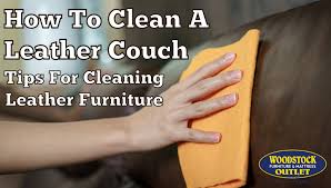 how to clean a leather couch sectional