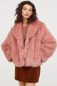 soft pink fur jacket free delivery