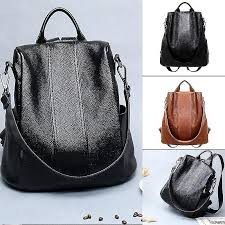 las rucksack anti theft bag women s