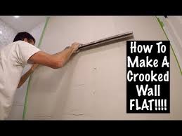 Mud Framing How To Fix Crooked Walls
