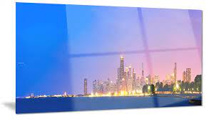 city of chicago skyline cityscape photo
