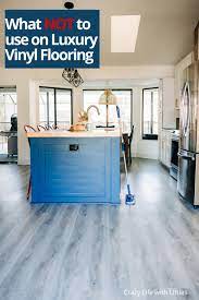 cleaning luxury vinyl plank floors